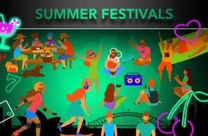 Top 8 popular Australian festivals this summer